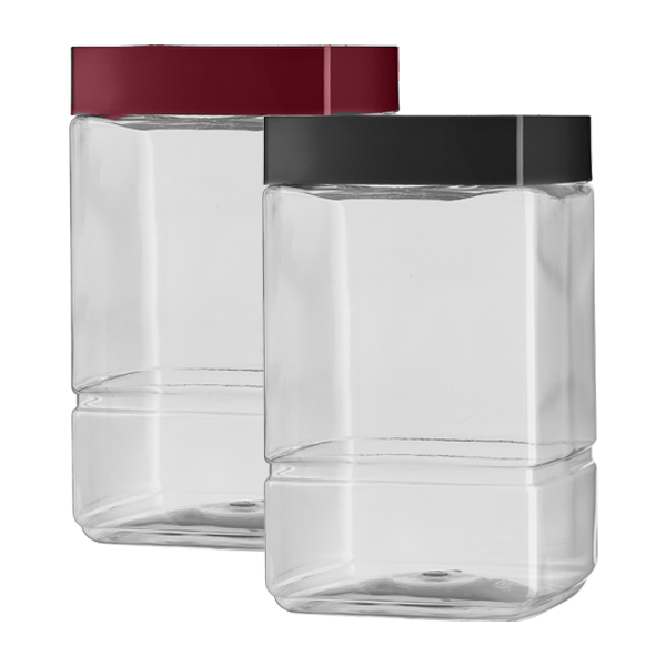 ORGANIZADORA TIBA FACES 1200ML TRANSPARENTE