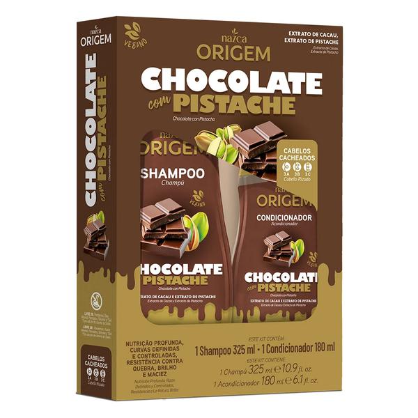 KIT ORIGEM SH+COND 325+180ML CHOCO/PISTA