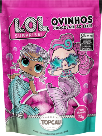 MINI OVO DE PASCOA LOL SCH 75GR