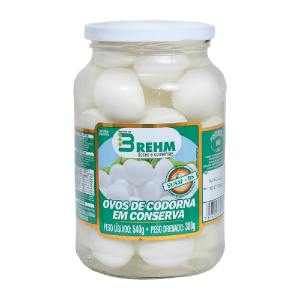 OVO CODORNA CONSERVA BREHM 300GR