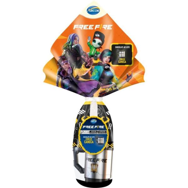 ARCOR OVO DE PASCOA FREE FIRE 100G