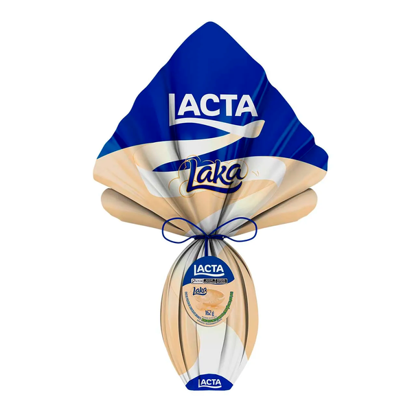 OVO DE PASCOA LACTA LAKA 162GR