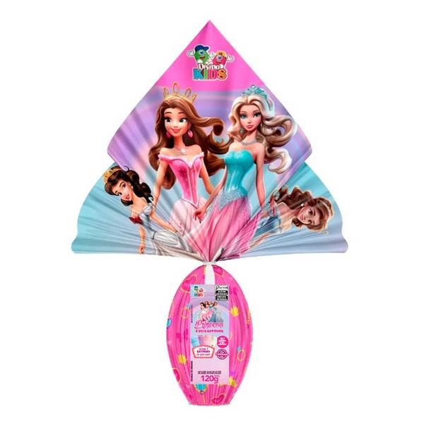 OVO PASCOA DIVINO KIDS PRINCESAS 120G