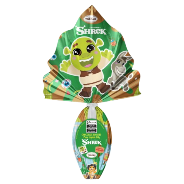 Ovo Pascoa Top Cau 80g Shrek