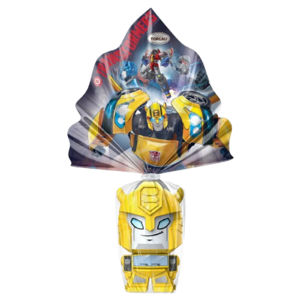 OVO DE PÁSCOA TOPCAU AO LEITE TRANSFORNERS 90G