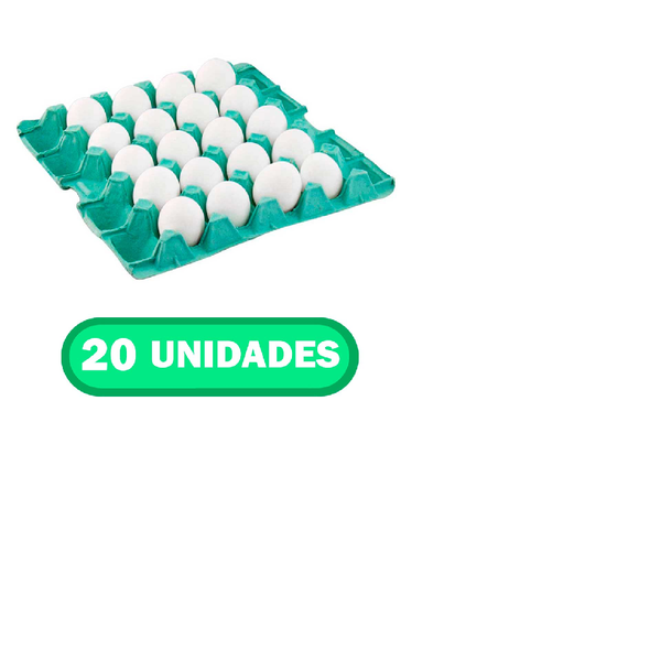 OVOS BRANCOS PENTE C/20 AGROWAM