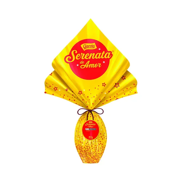 OVO DE PASCOA GAROTO SERENATA AMOR 217,7G