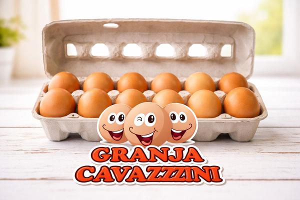 OVOS GRANJA CAVAZZINI 12UN VERMELHO