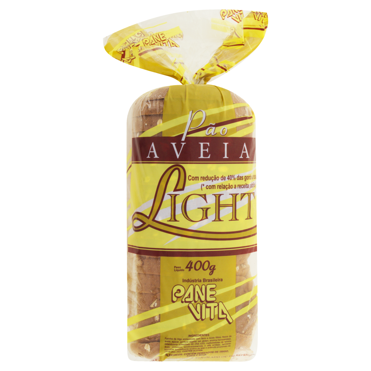PAO LIGHT PANEVITA 400G AVEIA