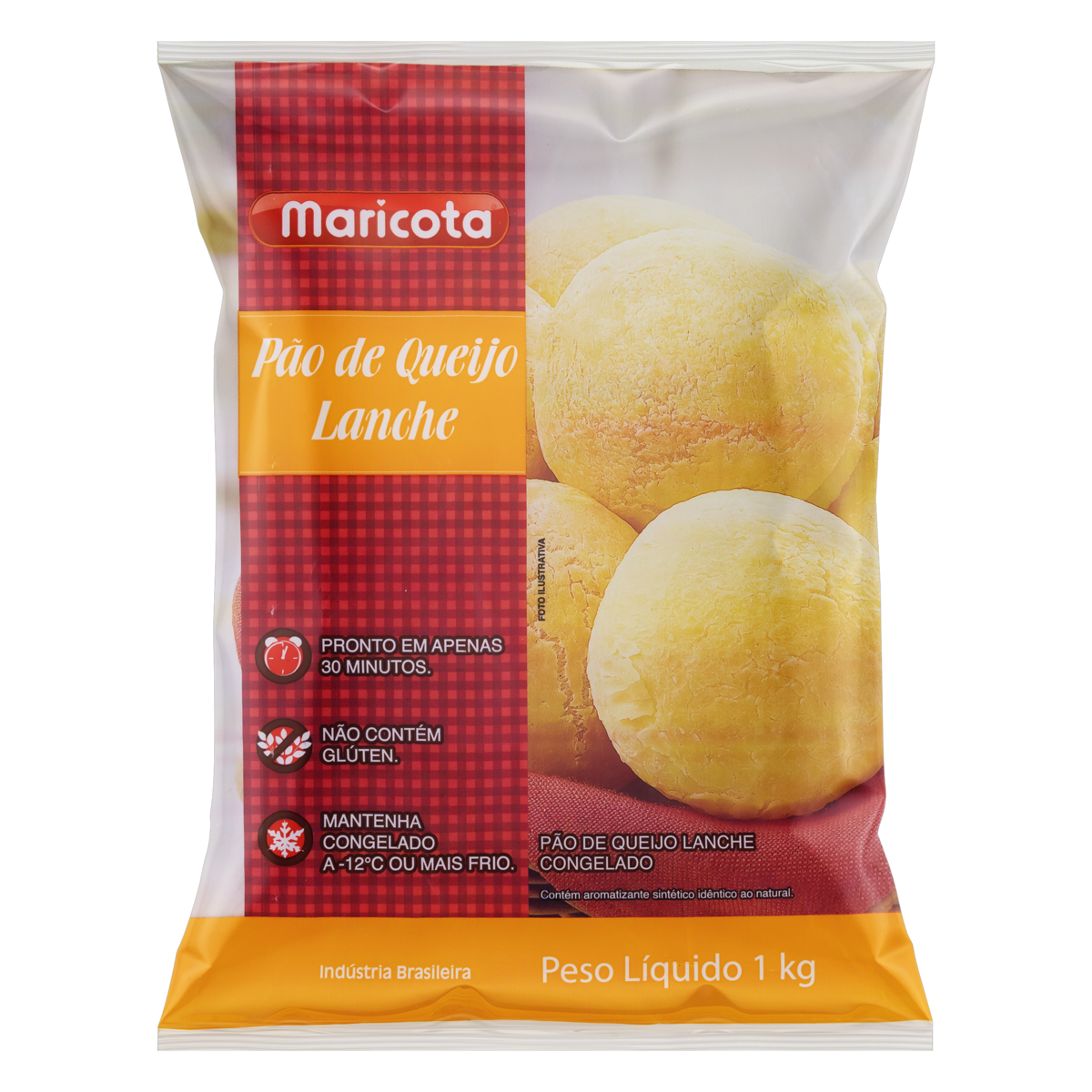 PAO DE QUEIJO MARICOTA 1KG