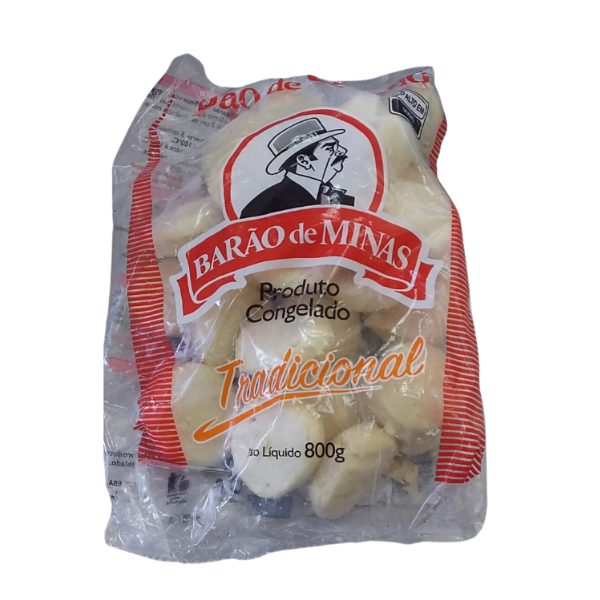 Pão de Queijo Trad Barão de Minas 800g