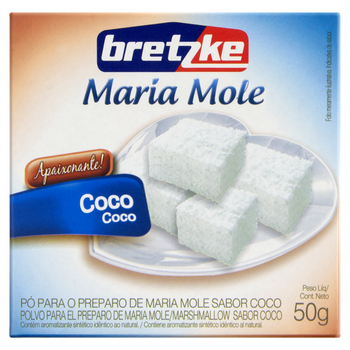 PREPARO PARA MARIA MOLE BRETZKE COCO 50G