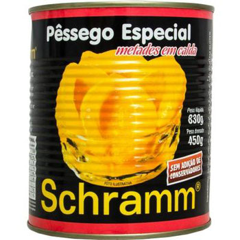 PESSEGO EM CALDA SCHRAMM METADES LT 450G
