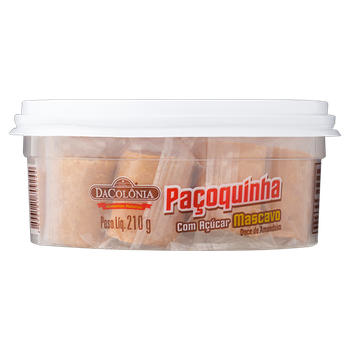 PACOCA DACOLONIA EOLHA C/ACUCAR MASCAVO