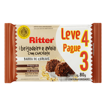 BARRA DE CEREAL RITTER BRIGADEIRO W AVEI