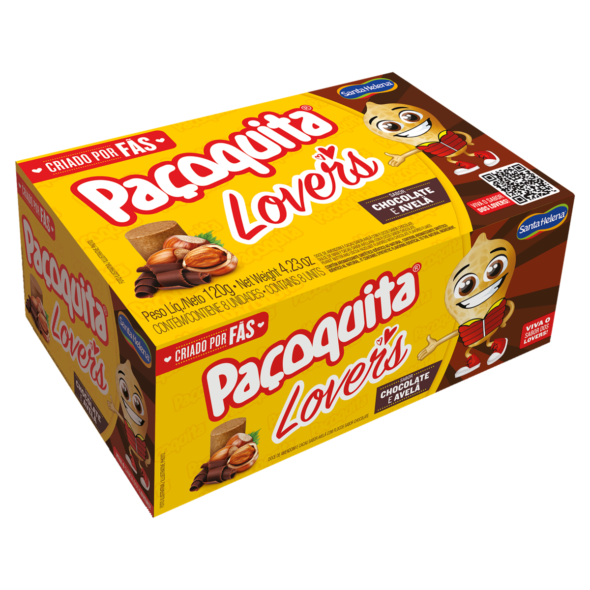 PACOQUITA MINI ROLHA LOVERS 120G