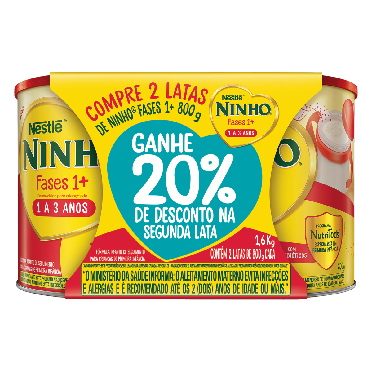 Leite em Pó Ninho Fases 1+