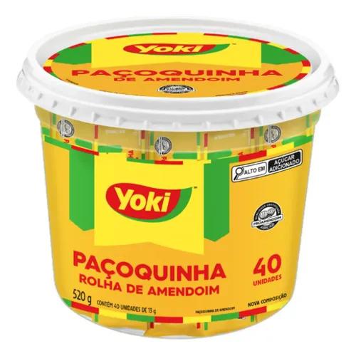 Doce Pacoquinha Yoki Rolha 520G