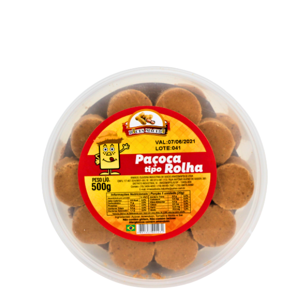 PACOCA ROLHA DOCES MACEDO PT 500G