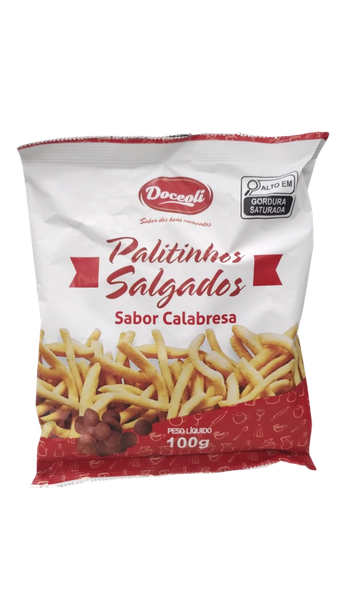 PALITO DOCEOLI SALGADO CALABRESA 150G