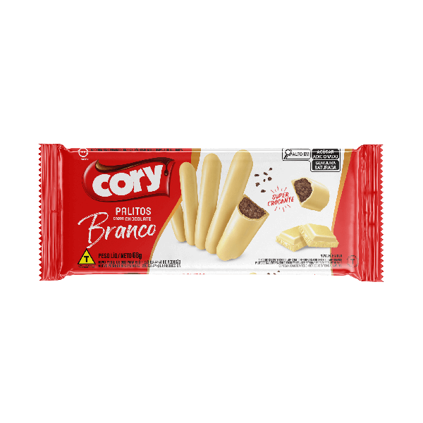 CORY PALITO CHOCOLATE BRANCO 68GR