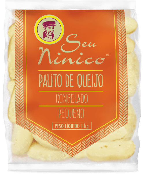 PAO QUEIJO SEU NINICO PALITO PEQ PCT 1KG