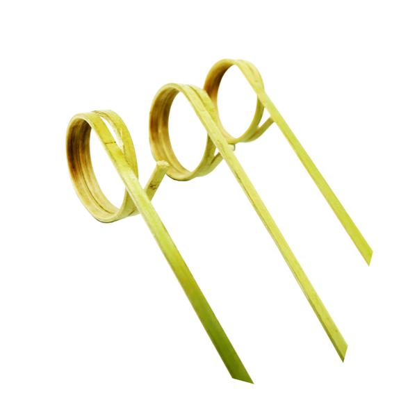 PALITO BAMBU P/PETISCOS C/20UN SILVER PLASTIC