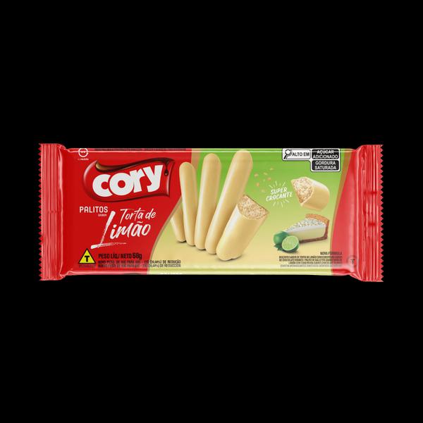 Bisc Cory Palitos Torta De Limao 68g