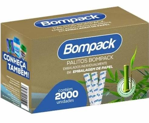 PALITO DE DENTE DE BAMBU SACHE BOMPACK C