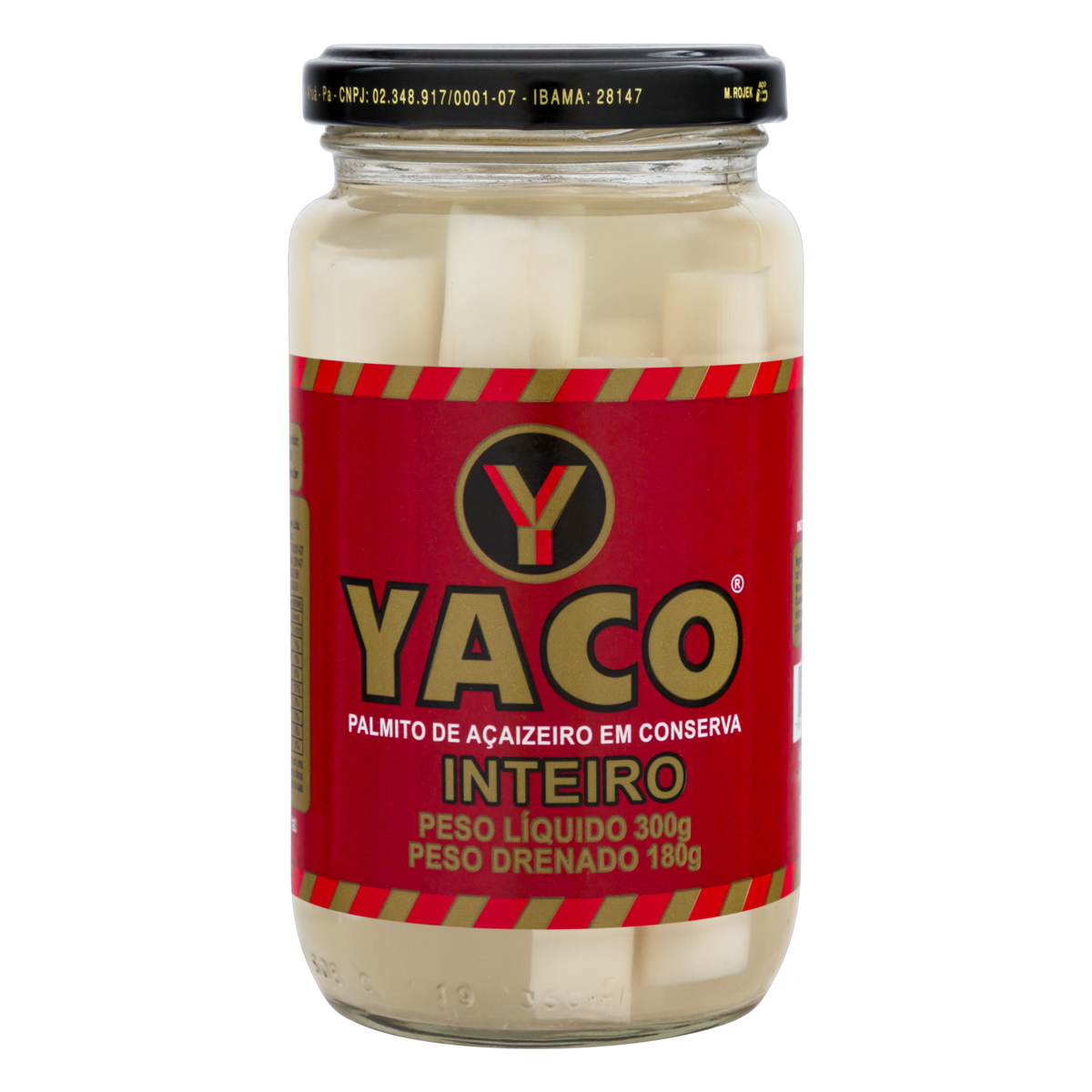 PALMITO YACO 180G