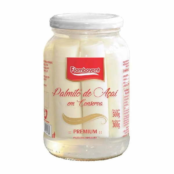 PALMITO FLAMBOYANT 300G INTEIRO