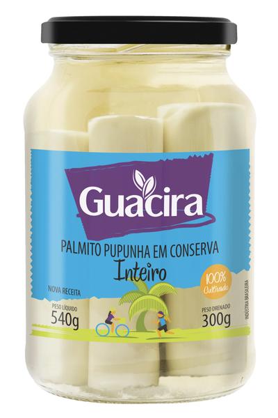 Palmito Pupunha Inteiro Guacira 300gr