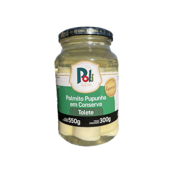 Palmito 300g Tolete Pupunha Poli