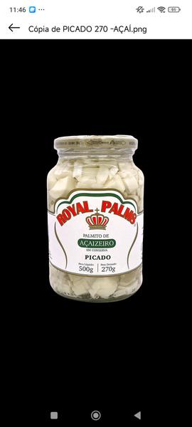 Palmito Picado Açaí Royal Palms 270g