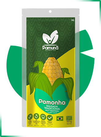 PAMONHA PAMUNA 180G SALGADA TRADICIONAL