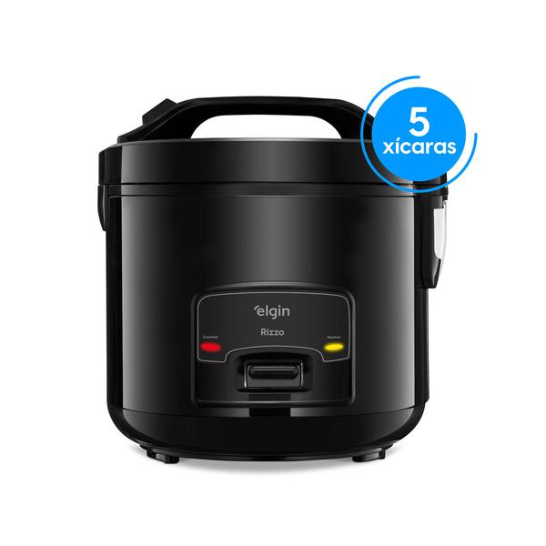 PANELA ARROZ ELGIN C/5 XICARAS 127V PRET