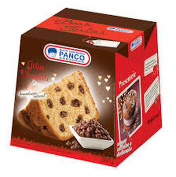 Panetone com Gotas Sabor Chocolate Panco 500g