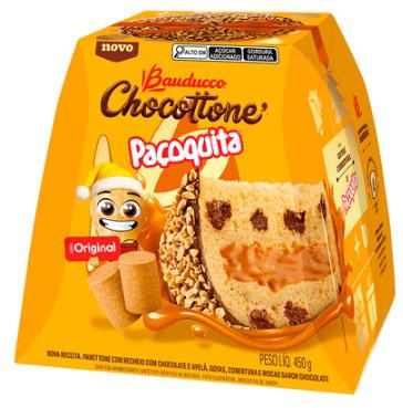 CHOCOTTONE PACOQUITA BAUDUCCO 450GR
