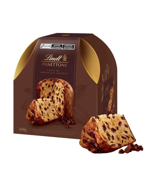 PANETTONE LINDT GOTAS DE CHOCOLATE AMARGO 400G