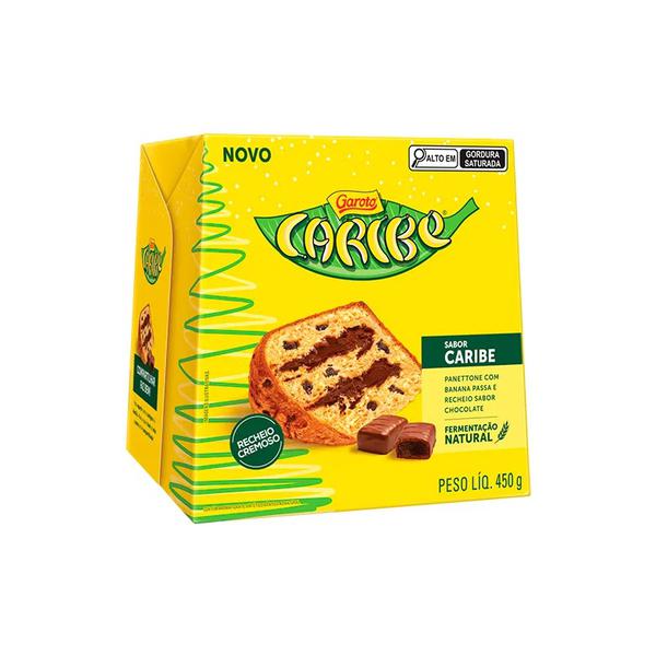 PANETTONE GAROTO CARIBE 450G