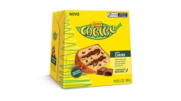 PANETTONE GAROTO CARIBE 450G