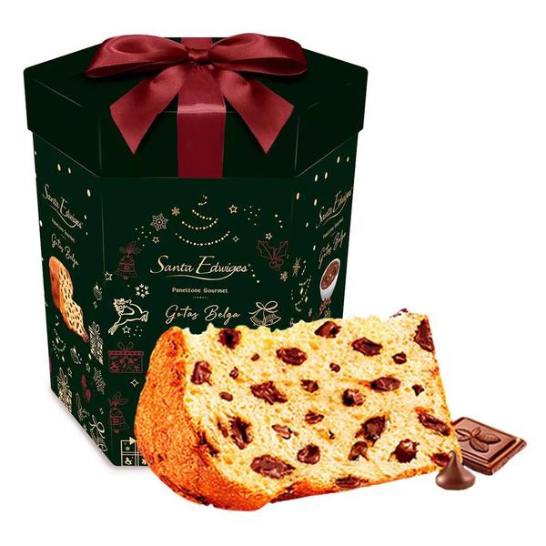 PANETTONE S.EDWIGES 908G GOTAS CHOC.BELG