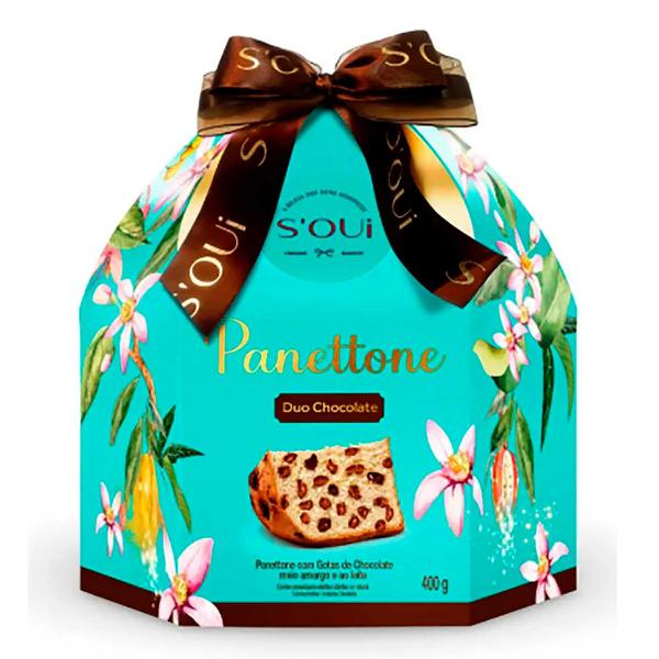 PANETTONE S.EDWIGES 400G DUPLO CHOCO SOU