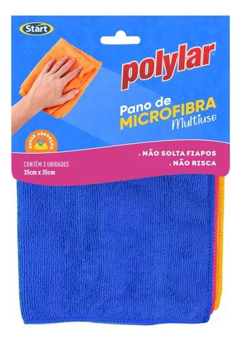 PANO MIC FIBRA POLYLAR 35X35CM C3UN 