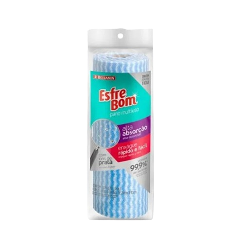 PANO MULTIFACIL EM ROLO ANTIBACT C/25