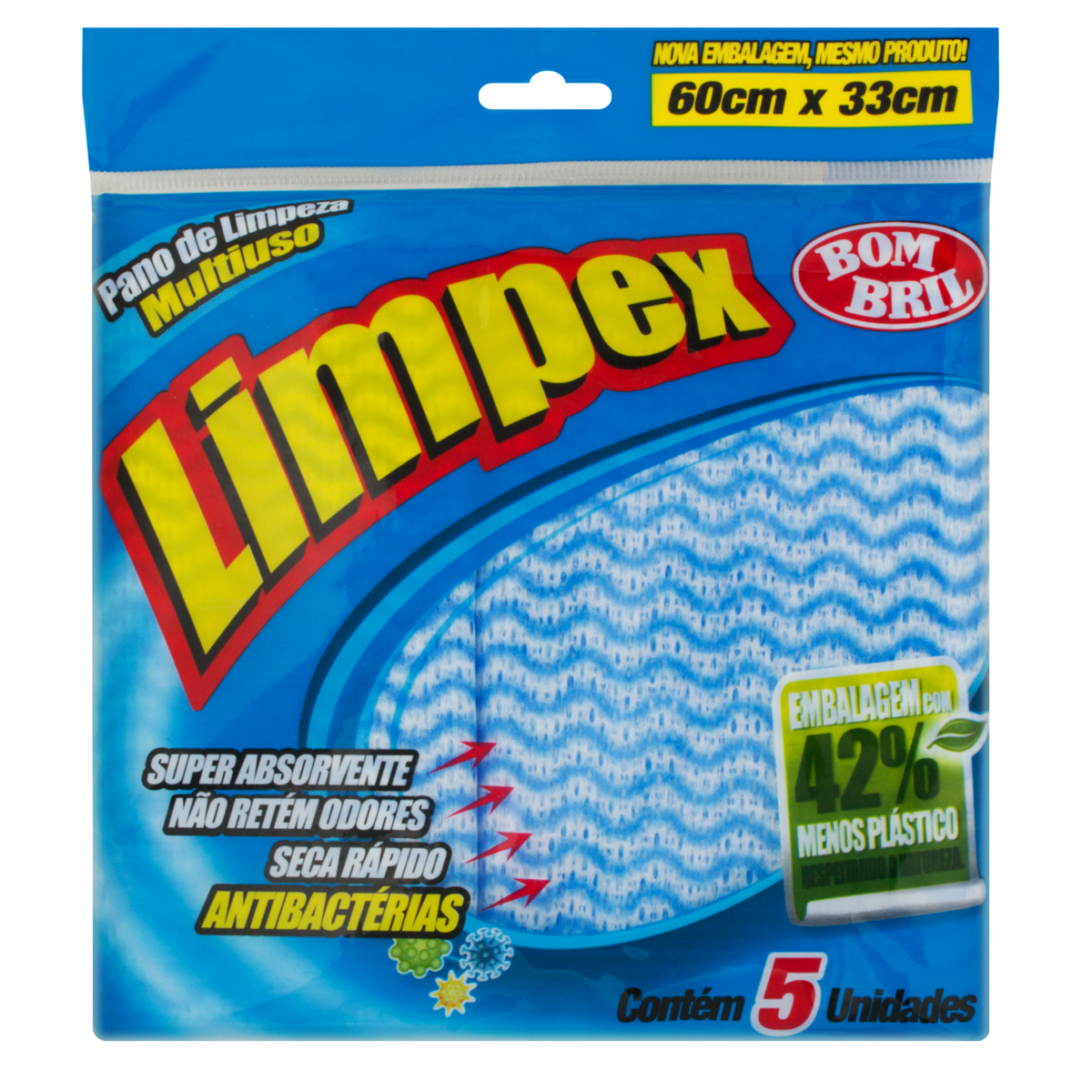 PANO MULTIUSO LIMPEX 5UN