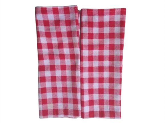 PANO PRATO C.C.A TEXTIL QUADRICULADO C/VIES42X63CM