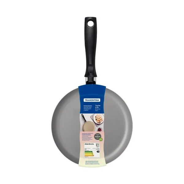 PANQUEQUEI TRAMONTINA ALUMINIO 18CM RF 20264618