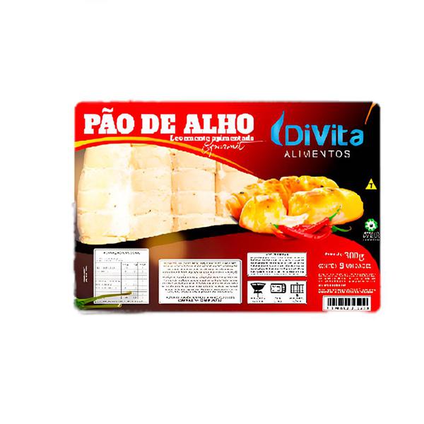 PAO DE ALHO DIVITA 300G APIMENTADO