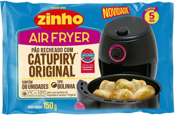 PAO DE ALHO ZINHO AIR FRYER 150G CATUPIRY